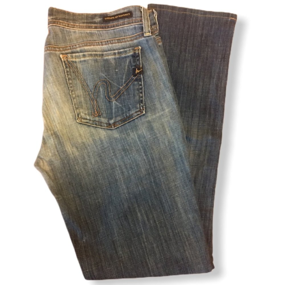 CITIZENS OF HUMANITY ‘Ava’ Low Waist Straight Leg